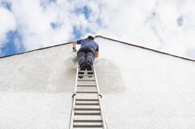 Peinture extérieure à la Côte-d'Arbroz — façades et ravalement